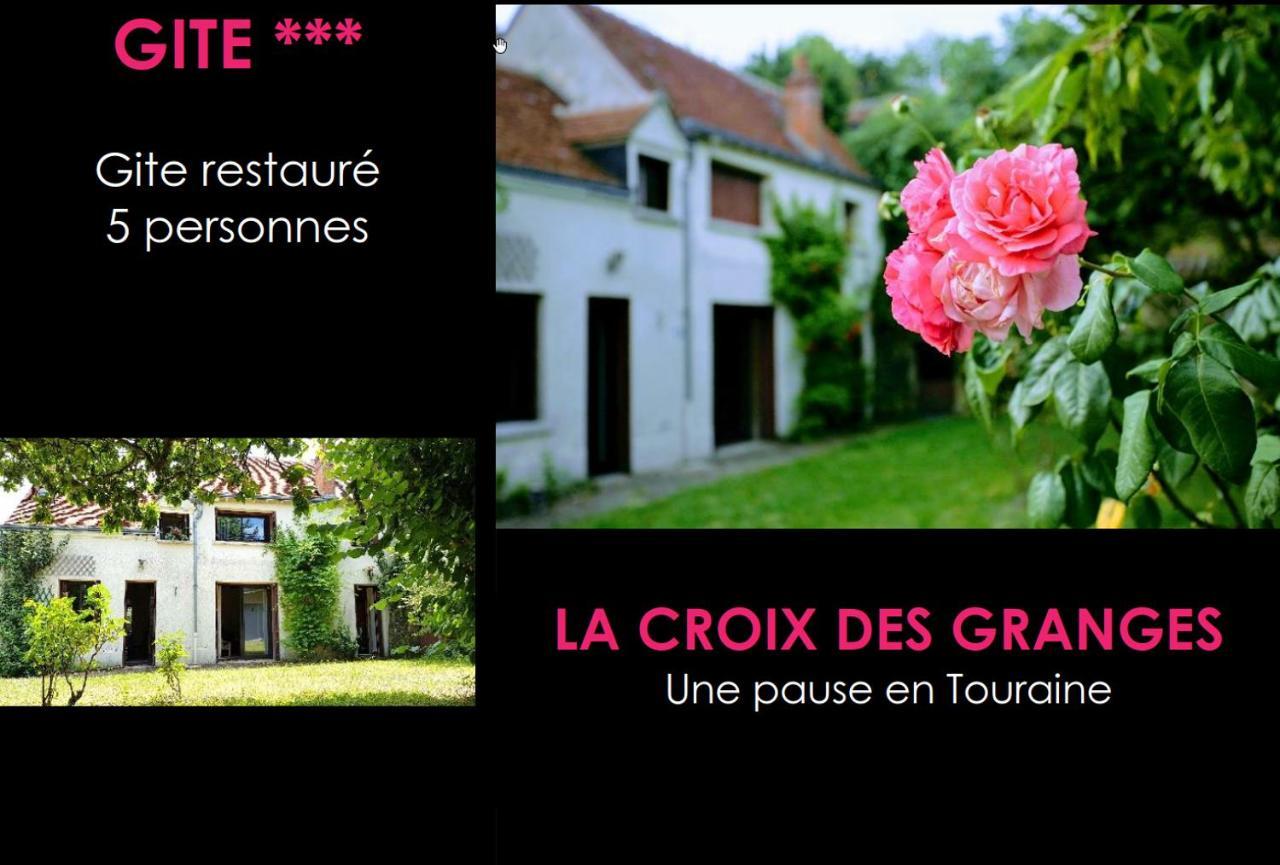 Villa La Croix Des Granges Montlouis-sur-Loire Exterior foto